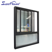 Ventana Corredera Fija de Aluminio, Resistente a Huracanes, Certificada AS2047, Eficiente Energéticamente, Proveedor para Costas de EE. UU. y Australia