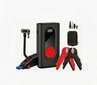Neuerscheinung Mini 12V 11200mAh Multifunktions-Auto-Starthilfe & Reifenfüller Tragbare Powerbank mit Luftkompressor