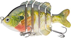 Factory Manufacturers Crank Lures Steel Artificial Hard Bait 7-Section Sinking Multi-Section Fish 10cm/16g Minnow <b>Fishing</b> Lure - Product Image 3