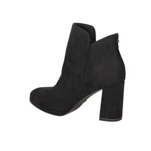 Stivaletti da Donna Tamaris 1-25362-45 in Camoscio Nero con Tacco - Product Image 3