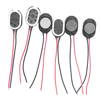 Haut-parleur dynamique elliptique personnalisé en usine 1510 15*10MM 8 Ohms 0.5W, haut-parleur filaire magnétique en plastique pour diffusion de messages vocaux