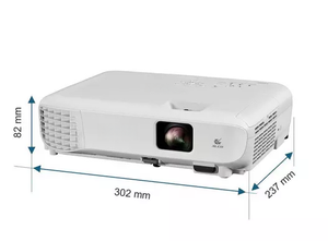 Proyector CB-W53 WXGA, 4000 ANSI Lúmenes, 1280x800, 3LCD, Pantalla Dividida, Contraste 16000:1, Lámpara ECO de 12000 Horas - Product Image 5
