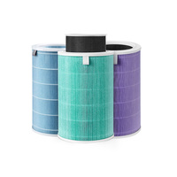 Filter Hepa Kompatibel untuk Mi Filter 2 2S 3 3S Pro Pembersih Udara Penggunaan Rumah Tangga HEPA+Karbon H10-H14