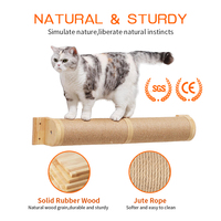Corde en lin suspendu chat escalade colonne mur chat jouet accessoires chat escalade et saut plate-forme