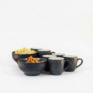 Tasses et mugs en grès, mugs en grès personnalisés, vaisselle imprimée sur mesure, tasses en céramique durables, mugs à café personnalisés - Product Image 1