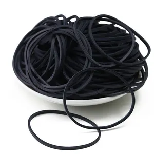 Fabriek Groothandel Industriële Rubberbands Productie Elastische Zwarte Rubberen Band Voor Kantoor School Thuis Verpakking