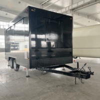 Remorque alimentaire mobile 13 pieds, entièrement équipée, direct usine, pour pizza, barbecue, cuisine mobile, chariot de restauration rapide et bar mobile, à vendre