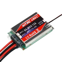 Régulateur de tension 5V/6V de haute qualité, 1-8A, courant de crête 15A, en aluminium pour UBEC pour voiture RC, avion RC