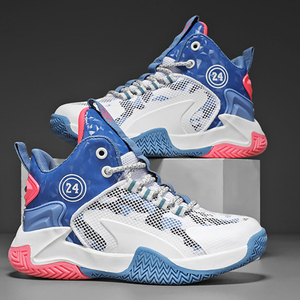 Lo Más Nuevo en Zapatillas de Correr para Niños y Adolescentes Zapatos de Baloncesto de Bota Alta y Calzado Deportivo Casual Infantil - Product Image 2