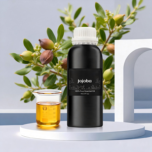 Aceite de Jojoba 100% Puro, Natural y Orgánico al por Mayor, Destilado al Vapor, con Logotipo Personalizado para Cuidado de la Piel y Difusores de Perfume - Product Image 1