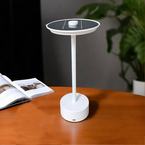 2025 Mới Thiết Kế Hiện Đại Năng Lượng Mặt Trời Có Thể Sạc Lại LED Bảng Đèn Không Dây Cảm Ứng Chuyển Đổi 5V Khẩn Cấp Đèn Ban Đêm Cho Ngoài Trời Ăn Uống Thanh - Product Image 1