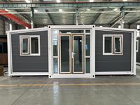 Maisonnette préfabriquée écologique avec système d'énergie solaire, maison mobile pour une expérience de vie hors réseau