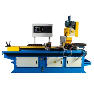 Otomatik boru kesme makinesi demir yuvarlak paslanmaz çelik kesme makinesi CNC yüksek hızlı Servo besleme boru kesme makinesi