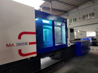 Machine de moulage par injection hydraulique d'occasion de 380 tonnes d'Haitian avec moteur PLC pour une haute productivité de plastique PET/ABS/PP