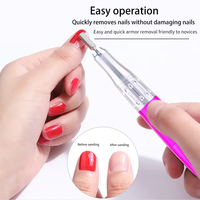 Mini draagbare oplaadbare elektrische boormachine, penmodel, laag geluidsniveau, sterke kracht, 35000 RPM, E-vijl manicure set, nagelverzorging