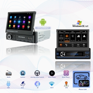 Zmecar ZM7002 Retractable 1 Din Car Radio 7 Inch Touch Screen Carplay <strong>Android</strong> Auto Motorized-Retractable Car Mp5 Player - Product Image 5