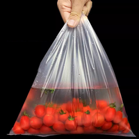 Sacs en plastique transparents de qualité alimentaire HDPE/LDPE pour congélateur, supermarché, shopping et exposition, personnalisables sur rouleau