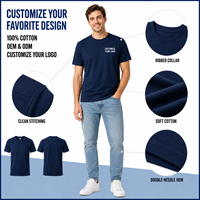 T-shirt unisexe à manches courtes, personnalisé avec logo, couleur unie, brodé, grande taille, respirant, confortable, doux, pour homme