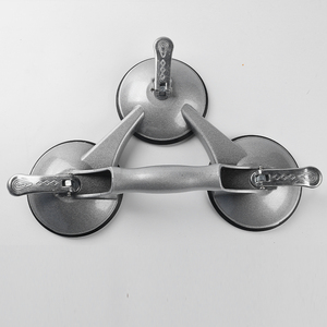 Ventosa manual portátil <span class=keywords><strong>de</strong></span> tres garras <span class=keywords><strong>de</strong></span> aleación <span class=keywords><strong>de</strong></span> aluminio, estilo alemán, para bricolaje, herramienta para azulejos y pavimentación <span class=keywords><strong>de</strong></span> suelos - Product Image 6