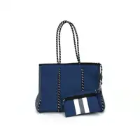 Designer Strand Kunststoff Einkaufstaschen Damen Handtaschen Geldbörse für Mädchen Kinder Frauen