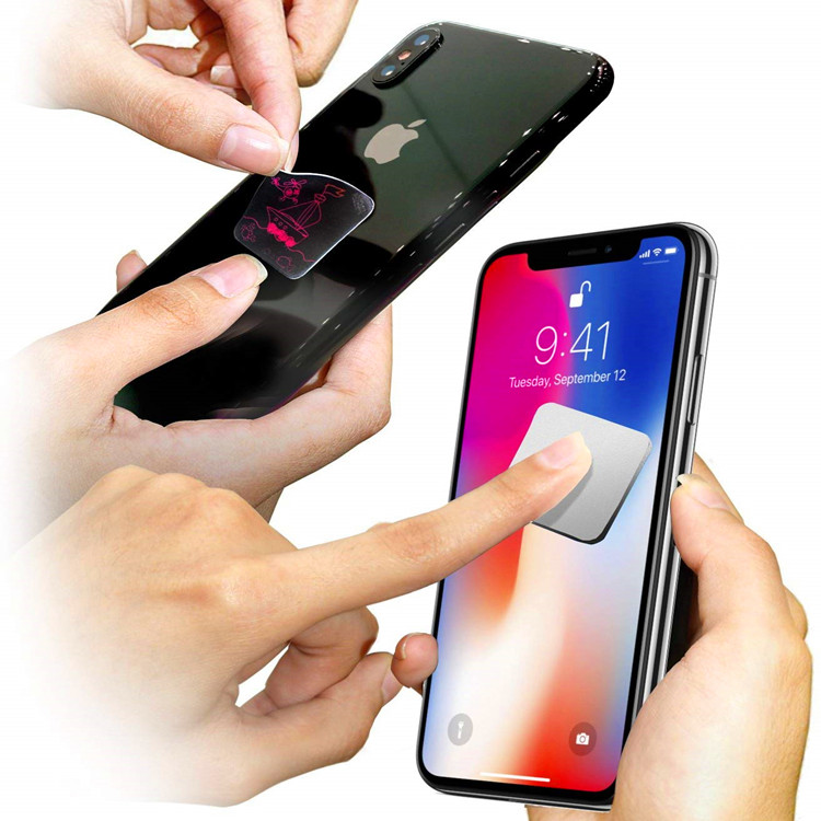 Пользовательская наклейка на мобильный телефон, липкий очиститель экрана из микрофибры для экрана смартфона/экрана мобильного телефона/экрана дисплея