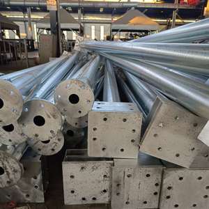 Sistema de Suporte Solar Fotovoltaico em Aço Carbono Q235 de Alta Resistência, Sistema de Suporte Solar HDG Resistente ao Vento - Product Image 3