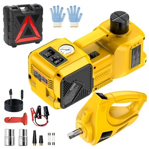 Gato hidráulico eléctrico tipo tijera Taskstar 5T con inflador <span class=keywords><strong>de</strong></span> neumáticos <span class=keywords><strong>de</strong></span> 12V y luz LED para SUV, camionetas y sedanes - Product Image 1