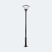 Lámpara Solar de Jardín LED de Alta Calidad al Mejor Precio al por Mayor, con Clasificación IP65, Material de Aluminio, Súper Brillante, Todo en Uno