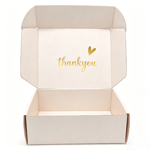 Cajas de papel para aviones con estampado en caliente dorado personalizadas, suministro al por mayor, cartón rosa mate para recuerdos de boda y embalaje de regalos al por menor - Product Image 2