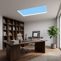 Plafonnier LED à effet ciel bleu, luminaire encastré pour salon, couloir, bureau à domicile, décoration