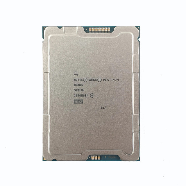 New for Xeon Platinum 8480+ 56 Core 120 Thread 2.0GHz 9nm 64-bit LGA4677 Server CPU for AI GPU Data Center