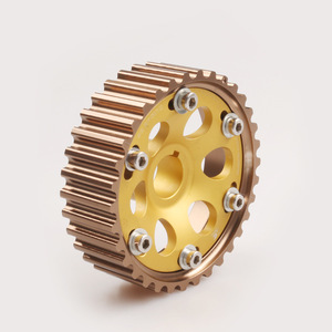 Timing Belt Synchronizer <b>Pulley</b> 102MM x 31MM Gold For Honda Civic B Series 90-2001 Models Replacement Part - Product Image 3