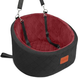 Asiento de coche para mascotas para perros grandes y medianos, lavable, cama para perros, asiento trasero de coche, transportín de viaje, sofá para gatos - Product Image 6