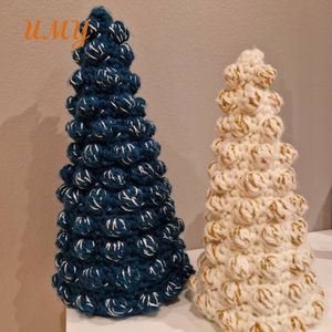 Вязаное крючком миниатюрное рождественское украшение из хлопка ручной работы с наполнителем из ПП-хлопка - Product Image 6