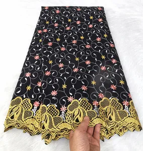 Smooth and soft feel cotton lace high quality lace fabric African fast shipping wholesale swiss lace