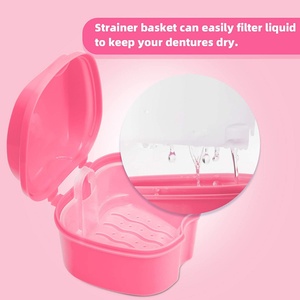 Mint Flavor Home Use Multi-Purpose <b>Teeth</b> <b>Whitening</b> Accessories Denture Clean Tool Storage Retainer Case Gel Type Packaged in Box - Product Image 6