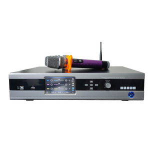 Karaoke Audio System 4.3 Inch All In One Amplifier With Microphone Bluetooth Support Stage Use - Product Image 1