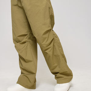 Calças Jogger Masculinas Personalizadas em Nylon, Estilo Baggy, Oversize, para Academia e Esportes, Calças de Moletom Masculinas de Perna Larga - Product Image 6