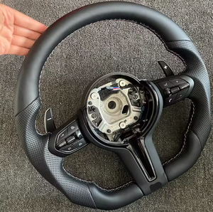 Accesorios para Automóviles <span class=keywords><strong>BMW</strong></span> X1 X2 X3 X4 X5 X6 M2 M3 M4, Kit de Volante Deportivo de Cuero Universal, Estilo Deportivo, Plug and Play - Product Image 4