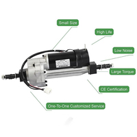 Moteur différentiel d'essieu arrière 24V 250W Moteur d'essieu arrière Moteur de fauteuil roulant Boîte de vitesses Transaxle