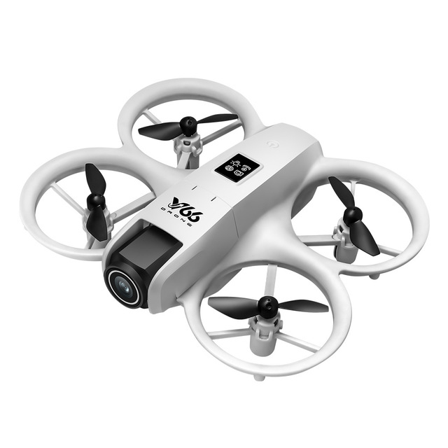 V66 Beginner Drones Optical Flow Positioning Intelligent Obstacle Avoidance Electric Adjustment Foldable Remote Control Aircraft