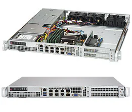 เซิร์ฟเวอร์แบบติดตั้งบนแร็ค 1U รุ่นใหม่ SYS-1018D-FRN8T ของแท้ - Product Image 4