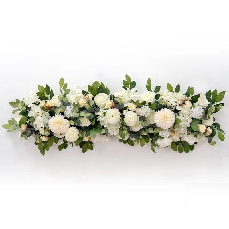 white hanging garland-1m