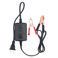 Chargeur 12V 13.6V 13.8V 14.6V 14.8V 1A 1000mA pour voiture, scooter, moto tout-terrain, cyclomoteur, pièces ATV, chargeur de batterie au plomb-acide AGM GEL Pb