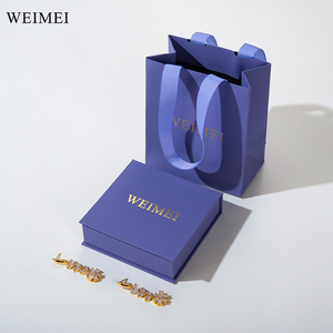 Wholesale Custom Logo Magnetic Jewelry <b>Gift</b> <b>Box</b> for <b>Earrings</b>, Rings and Necklaces Luxury Packaging - Product Image 3