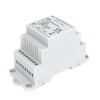Contrôleur LED SKYDANCE LV-D 12-48VDC 1 canal 0/1-10V PWM pour variateur de lumière LED, compatible avec bande LED monochrome