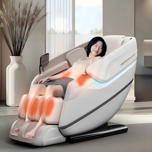 C63 2026 Luxury Design Zero Gravity Full Body Shiatsu <strong>Back</strong> 5D Electric Reclining SL Track Heated Portable <strong>Massage</strong> Chair HiFi - Product Image 4