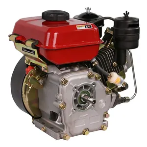 Moteur Diesel Horizontal 3HP 4.5HP 168f 170f petit Mini moteur Diesel 4 temps refroidi par Air monocylindre