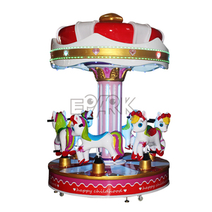 Kids <strong>Fun</strong> Fair <strong>World</strong> Mini Carousel <strong>Ride</strong>/Merry Go Round/Flying Car Swing Rotating Machine Amusement <strong>Rides</strong> - Product Image 6