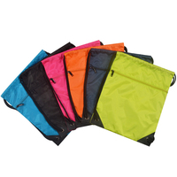 Sac à dos à cordon en polyester de sport de haute qualité Sacs de sport étanches Sacs à dos à cordon avec logo personnalisé